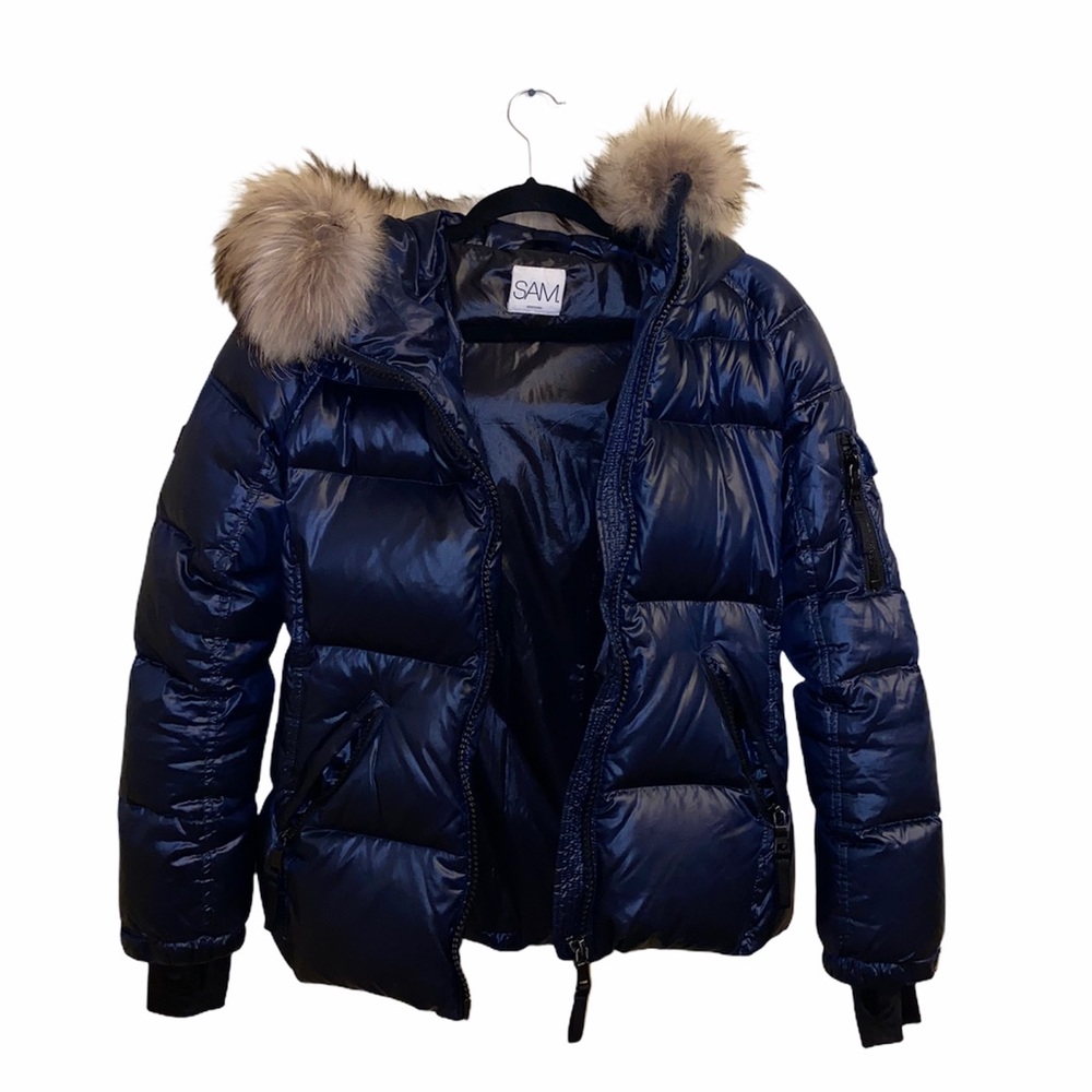 SAM Navy Puffer - Picture 2 of 7